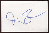 David Boreanaz Signed 4 x 6 Inch Index Card HUGE Autographed Buffy Angel Bones