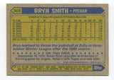 1987 Topps Bryn Smith Signed Baseball Card RC Autographed AUTO #505