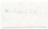 Josh Hamilton Signed 3x5 Index Card Autographed Signature Actor