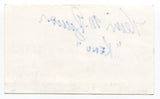 Kevin Burrows Signed 3x5 Index Card Autographed Actor A Chorus Line