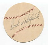 Ducky Schofield Signed Paper Baseball Autograph Signature St Louis Cardinals