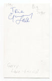 Big Sugar - Garry Lowe Signed 3x5 Index Card Autographed Signature