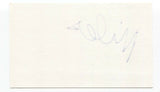 Fastball - Miles Zuniga Signed 3x5 Index Card Autographed Signature