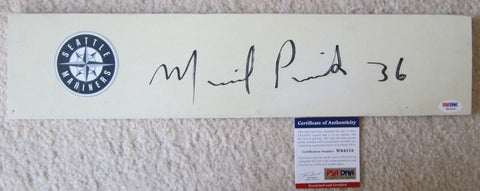 Michael Pineda PSA/DNA Rookie Year Signed Pitching Rubber Autographed Yankees