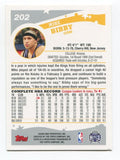 2005-06 Topps Mike Bibby Signed Card Basketball Autographed #2002