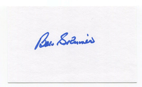 Bob Skinner Signed 3x5 Index Card Autographed Baseball 1960 Pittsburgh Pirates