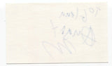 Down by Law John DiMambro Signed 3x5 Index Card Autographed Signature