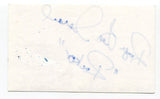 Roger Lee Israel Signed 3x5 Index Card Autograph Actress Saturday Night Fever