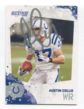 2010 Score Rookie Austin Collie Signed Card Football Autograph NFL AUTO #122