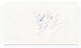 Raquel Bitton Signed 3x5 Index Card Autographed Signature Singer