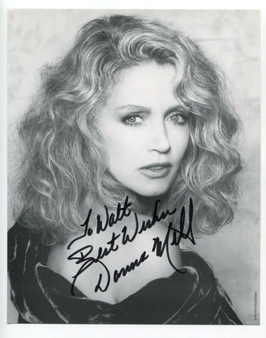 Donna Mills Signed 8x10 Photo Vintage Autographed Signature Actress