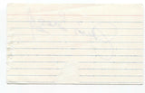 The Manhattan Transfer - Janis Siegel Signed 3x5 Index Card Autographed Band