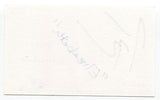 Jackie Burns Signed 3x5 Index Card Autographed Actress Set It Up If/Then