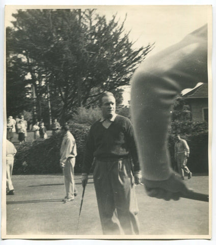 Bob Hope Original Candid Photograph From the 1950's Golf Course
