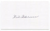 Richard "Dick" Bokelmann Signed 3x5 Index Card Autographed St. Louis Cardinals