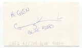 The Killjoys - Gene Champagne Signed 3x5 Index Card Autographed Signature