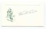 Frank Tanana Signed Card Autograph MLB Baseball Roger Harris Collection
