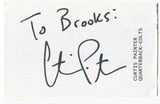 Curtis Painter Signed 3x5 Index Card Autographed Football Colts Quarterback