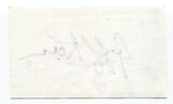 Jeff Korn Signed 3x5 Index Card Autograph Signature Writer Actor Schmucks!