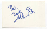 Linda Kash Signed 3x5 Index Card Autographed Signature Actress Seinfeld