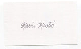 Morrie Martin Signed 3x5 Index Card Autographed MLB Baseball Brooklyn Dodgers