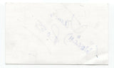 Jamie Ross Signed 3x5 Index Card Autographed Signature Actor