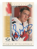 1997 Upper Deck Scott Barney Signed Card Hockey NHL Autograph AUTO #379