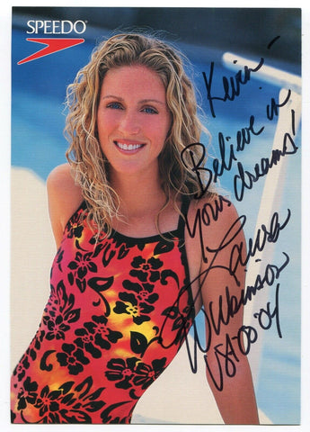 Laura Wilkinson Signed Photo Autographed Olympics Diving Gold Medal