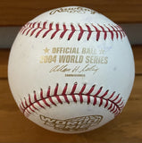 Mark Bellhorn Single Signed 2004 World Series Baseball Autographed Ball