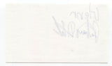 Broomfiller - Richard Leko Signed 3x5 Index Card Autographed Signature Band