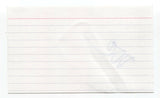 Grand PM - Dustin Wood Signed 3x5 Index Card Autographed Signature Band