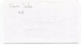 Johnnie Seale Signed 3x5 Index Card Autographed MLB Baseball 1964 Detroit Tigers