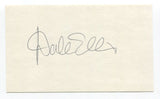 Dale Ellis Signed 3x5 Index Card Autographed Basketball NBA Dallas Mavericks