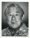 Buddy Hackett Signed 8x10 Photo Autographed Actor The Little Mermaid