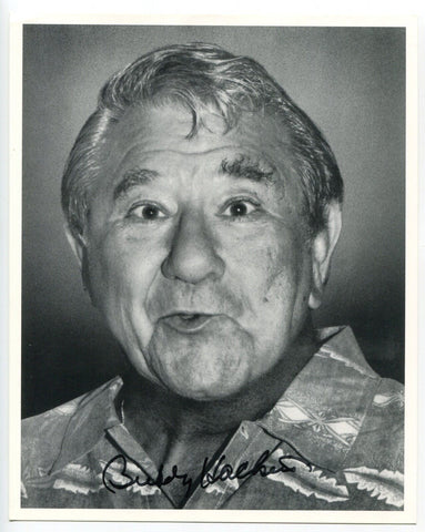 Buddy Hackett Signed 8x10 Photo Autographed Actor The Little Mermaid