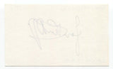 Front 242 - Jean-Luc De Meyer Signed 3x5 Index Card Autographed Signature