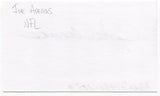 Joe Arenas Signed 3x5 Index Card Autographed Signature NFL San Francisco 49ers