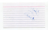 Christina Sivrich Signed 3x5 Index Card Autographed Actress Jelly Ben And Pogo
