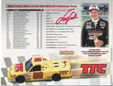 Terry Cook Signed 8.5 x 11 inch Photo NASCAR Racing Race Car Driver