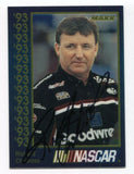 1993 Maxx Premier Richard Childress Signed Card Racing NASCAR AUTO #99