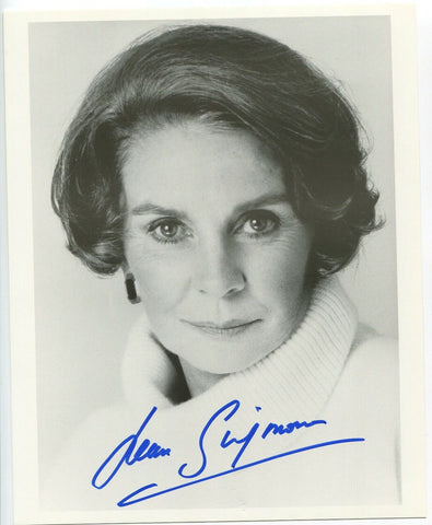 Jean Simmons Signed 8x10 Photo Vintage Autographed Signature Actress