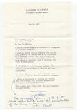 Dr. Bradley M. Patten Signed Letter Autographed Signature Embryologist Scientist