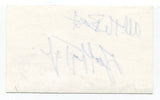 Geoffrey Tyler Signed 3x5 Index Card Autographed Actor Playmakers The Producers