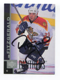 1998 Upper Deck Tom Fitzgerald Signed Card Hockey NHL Autograph AUTO #286