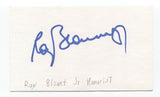 Roy Blount Jr. Signed 3x5 Index Card Autographed Signature Writer Humorist