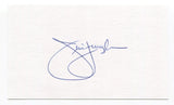 Jim Furyk Signed 3x5 Index Card Autographed PGA Golf Golfer