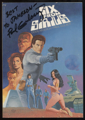 Six from Sirius Signed by Paul Gulacy Autographed Signature Comic Book