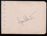 Dick Stabile Signed Album Page From 1944 Autographed Signature Vintage Orchestra