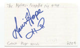 The Nylons - Gavin Hope Signed 3x5 Index Card Autographed Signature