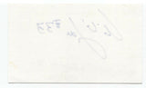 Willie Green Signed 3x5 Index Card Autograph Signature NBA Golden State Warriors